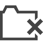 Folder Remove SVG Icon